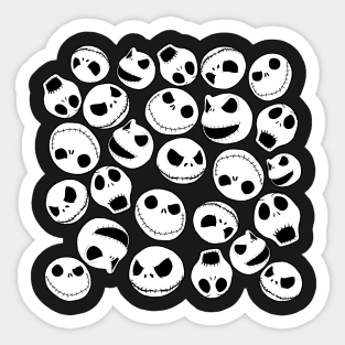 Jack Skellington Pattern Sticker